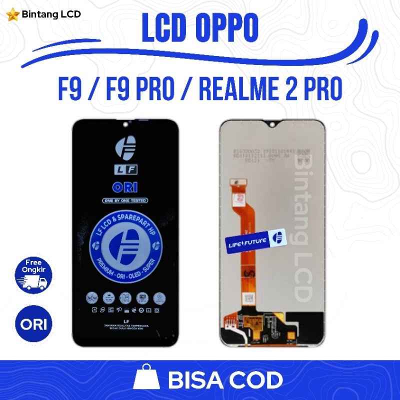 [COD] LCD Oppo F9 / F9 Pro / Realme 2 Pro Original Fullset Touchscreen Life future Best Seller Termu