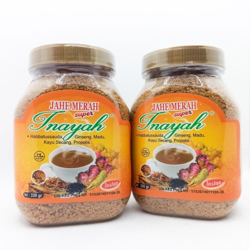 

Jahe INAYAH Toples 330 gr jahe inayah super