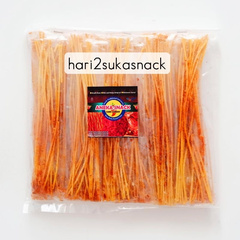 

Snack Mie Lidi Pedas Asin