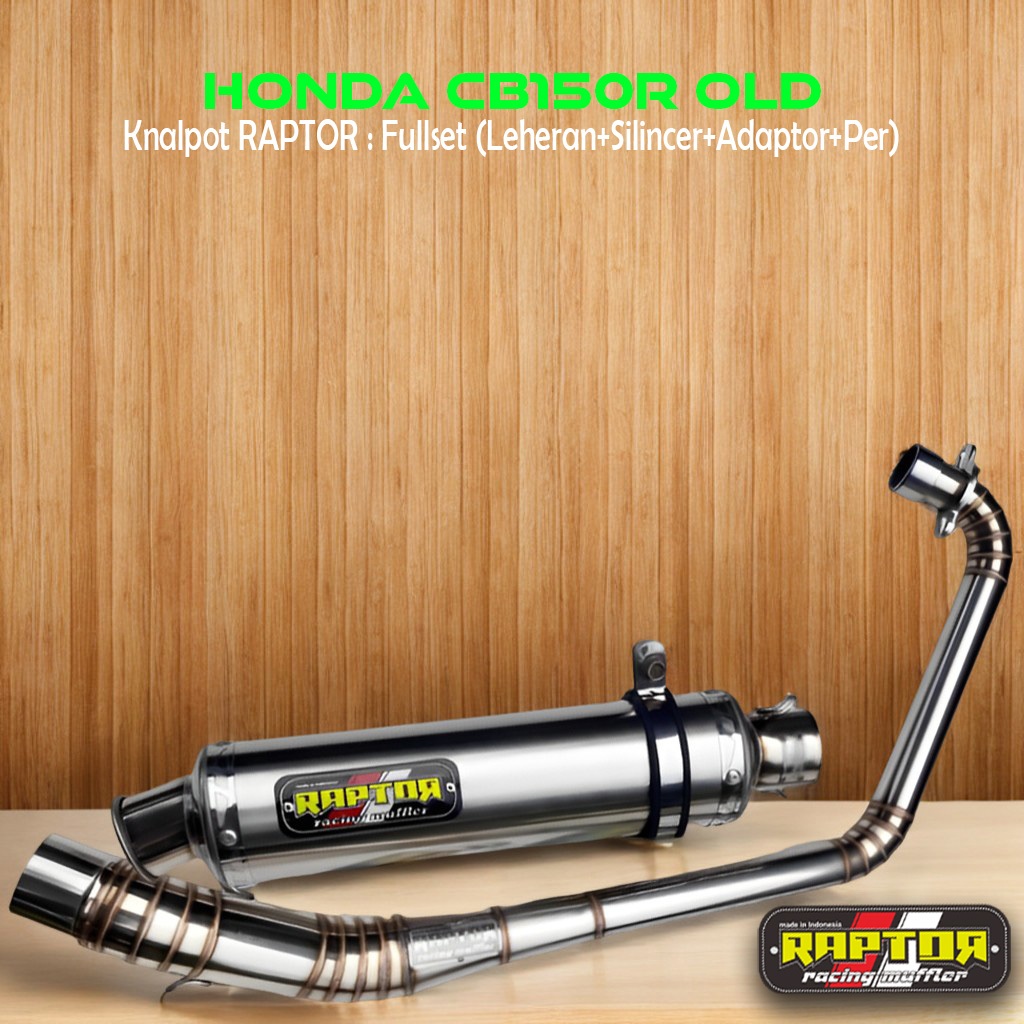 RAPTOR Knalpot Racing Honda CB150R Old - Original
