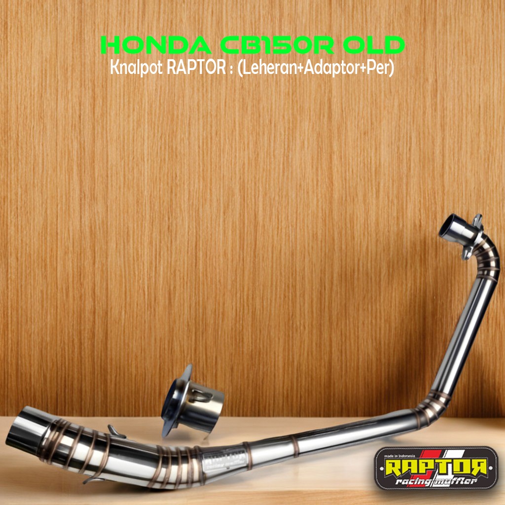 RAPTOR Leheran Plus Adaptor Knalpot Racing Honda CB150R Old - Original