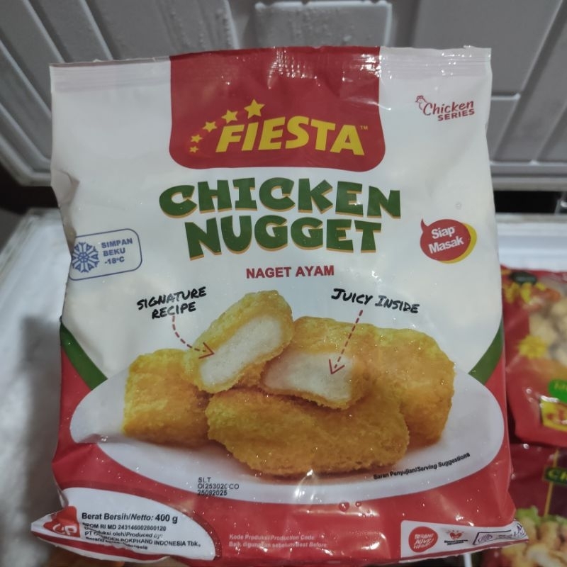 

FIESTA CHICKEN NUGGET 400 GRAM