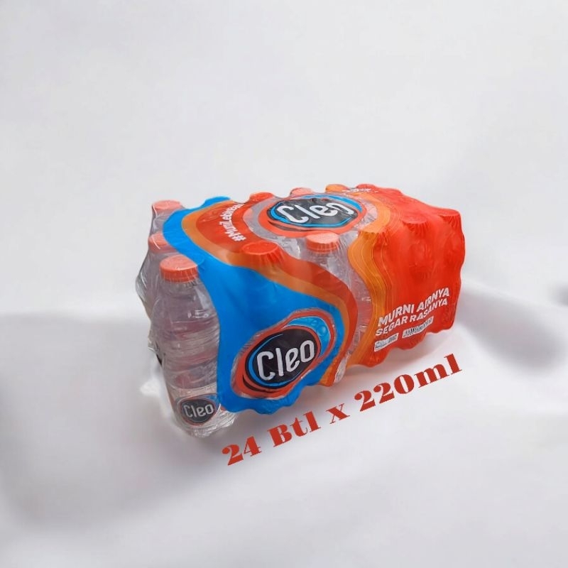 

CLEO AIR MINERAL BOTOL 220ML 1 PACK ISI 20