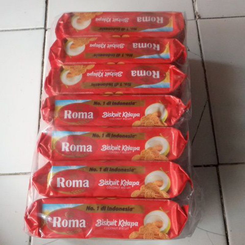 

biskuit Roma kelapa (1pack)