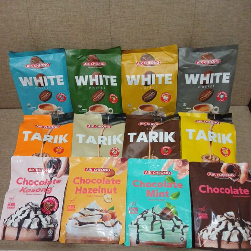 

Aik Cheong White coffee | Cafe Art Chocolate | Teh Tarik