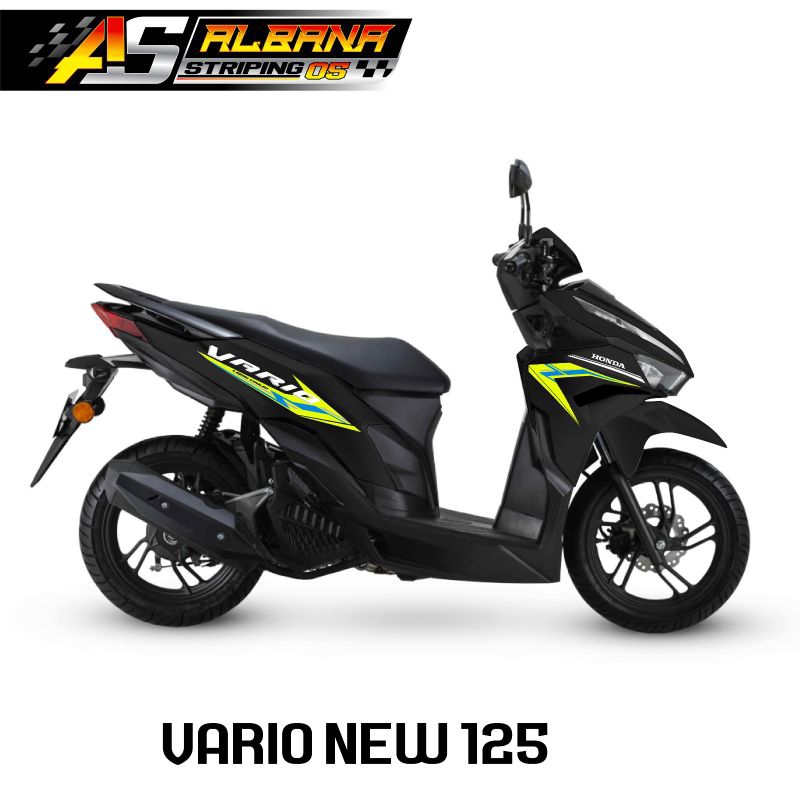 Sticker honda vario 125 new/striping honda vario 125 new transparan uv