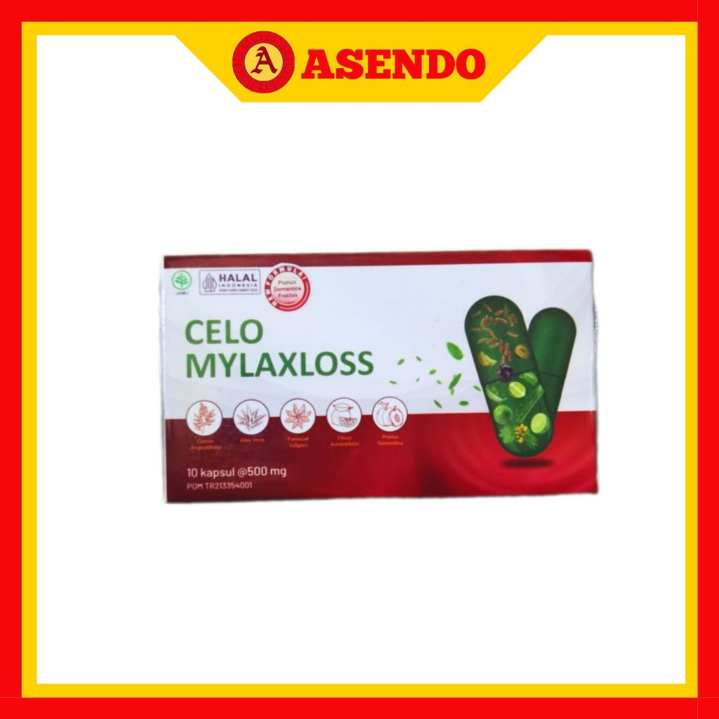 { READY STOCK } Celo Mylaxloss - Jamu PR  BPOM || ASENDO