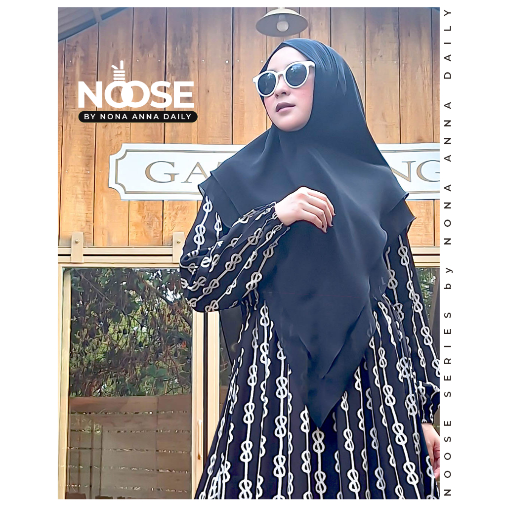 ABAYA RAYON MOTIF by nona anna daily