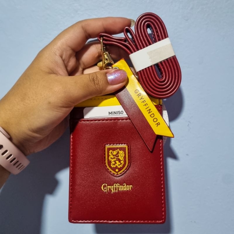

NEW Miniso x Harry Potter Lanyard Card Holder Gryffindor
