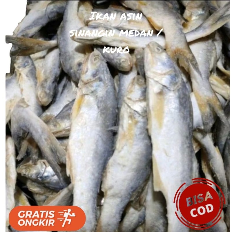 

Ikan Asin Sinangin Sedang Medan /kuro 250gr