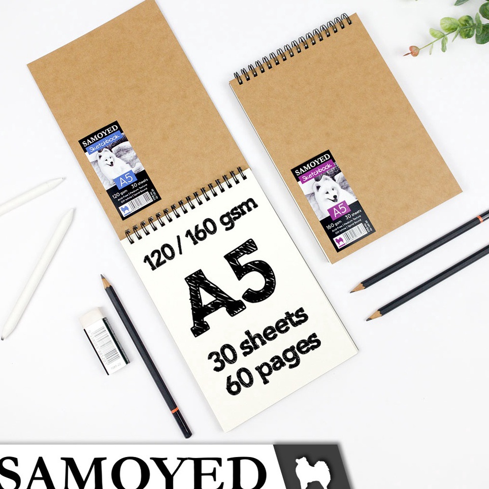 

Segera Pesan Buku Gambar Sketsa Drawing Sketch Book Pad Sketchbook Sketchpad A5 12 16 gsm Samoyed SKTBNUA5