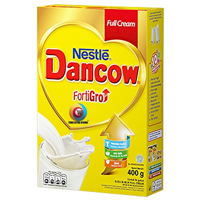 Susu Bubuk Dancow Fuill Cream / Milk Powder Dancow Full Cream - 400 Gr