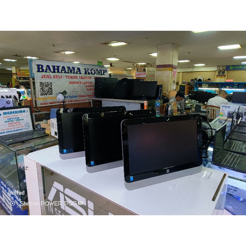 PC all in one PC aio core i5 4xxxx Ram 8GB SSD 256GB Display 20 in