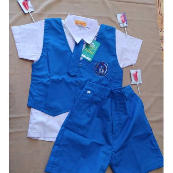 GROSIR Seragam laki laki tk pgri seragam TK seragam TK Nasional seragam sekolah seragam warna biru p