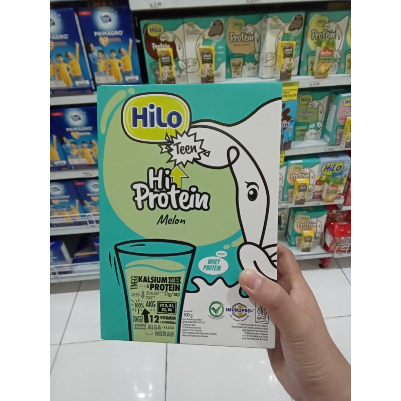 

HILO TEEN MELON TINGGI PROTEIN 400 GR