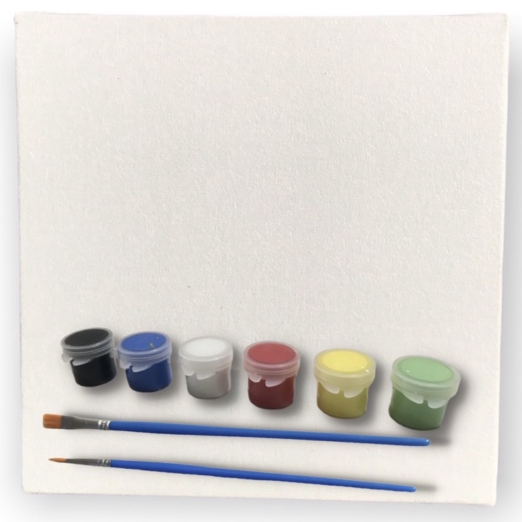 

Langsung Proses paket canvas lukis 2x2cm cocok untuk pemula
