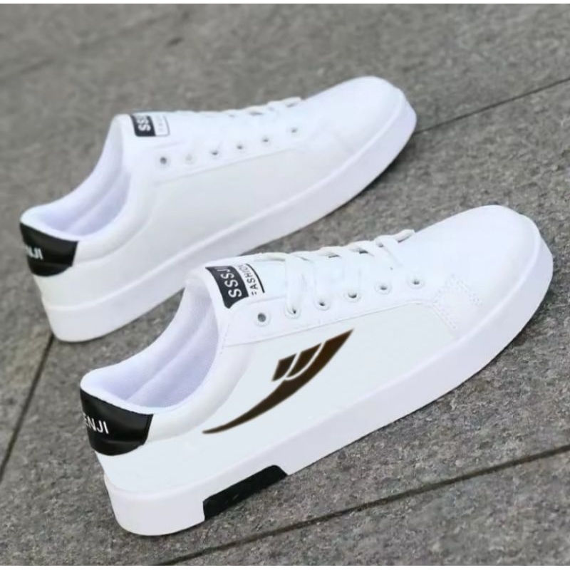 SEPATU SNEAKERS PUTIH PRIA & WANITA TERBARU KEREN