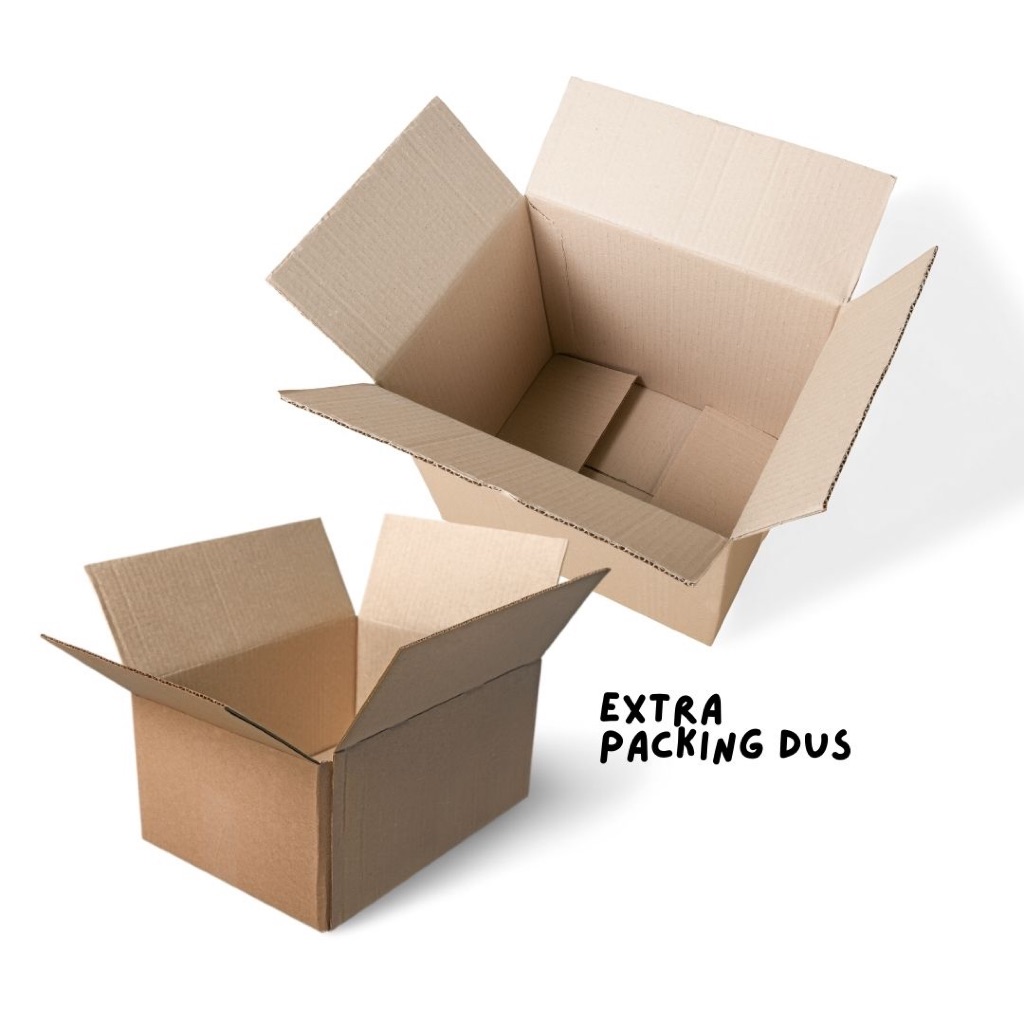 

extra packing tambahan dus + bubble wrap