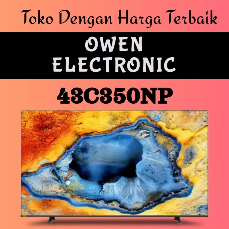 TOSHIBA 43 inch 4K UHD GOOGLE SMART TV 43C350NP