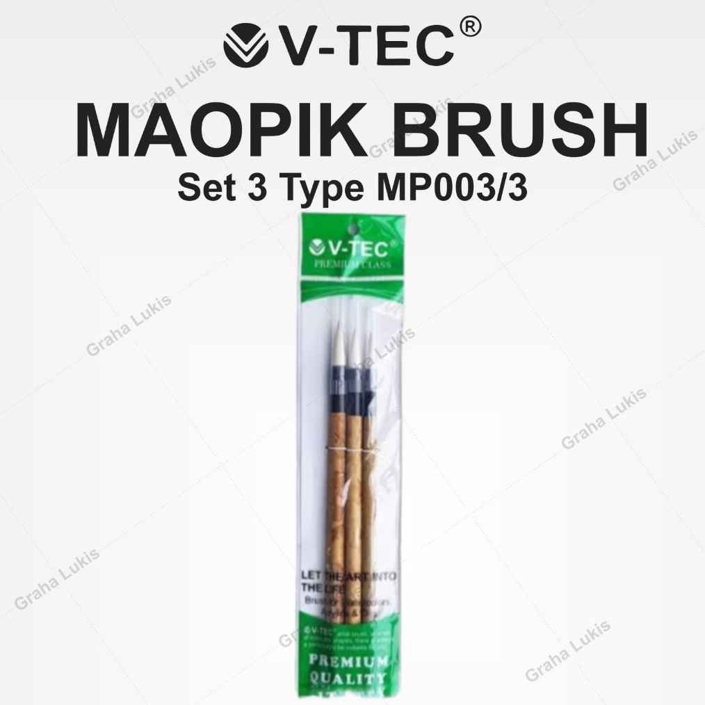 

KODE E28L Kuas Maopi set 3 MP3