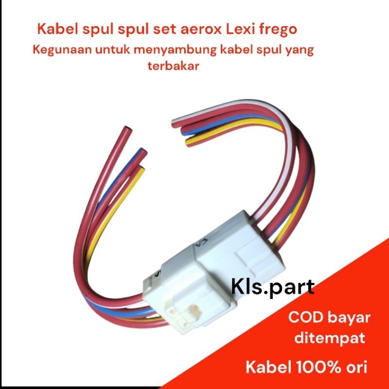soket spull 1 set kabel sepul ori aerox Lexi freego