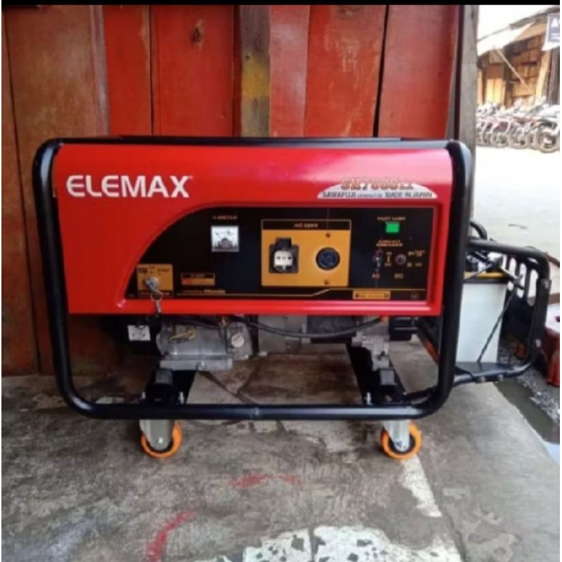 mesin genset Honda elemax SH 7600 EX 6500 watt