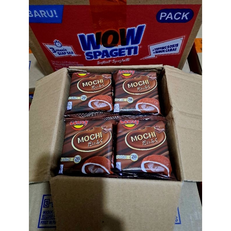 

Ready Moci Conley Super Coklat 12pcs Moci conley double coklat