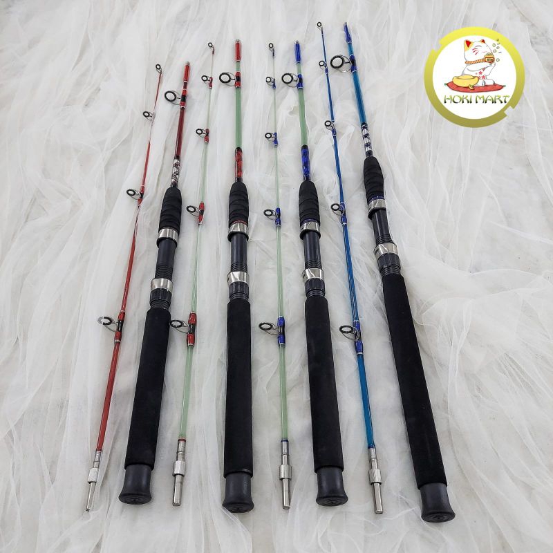 Joran Pancing Drat GostrikeVersus Tampoon Solid Fiber Medium Heavy / Joran Fiber Drat 150 165 180