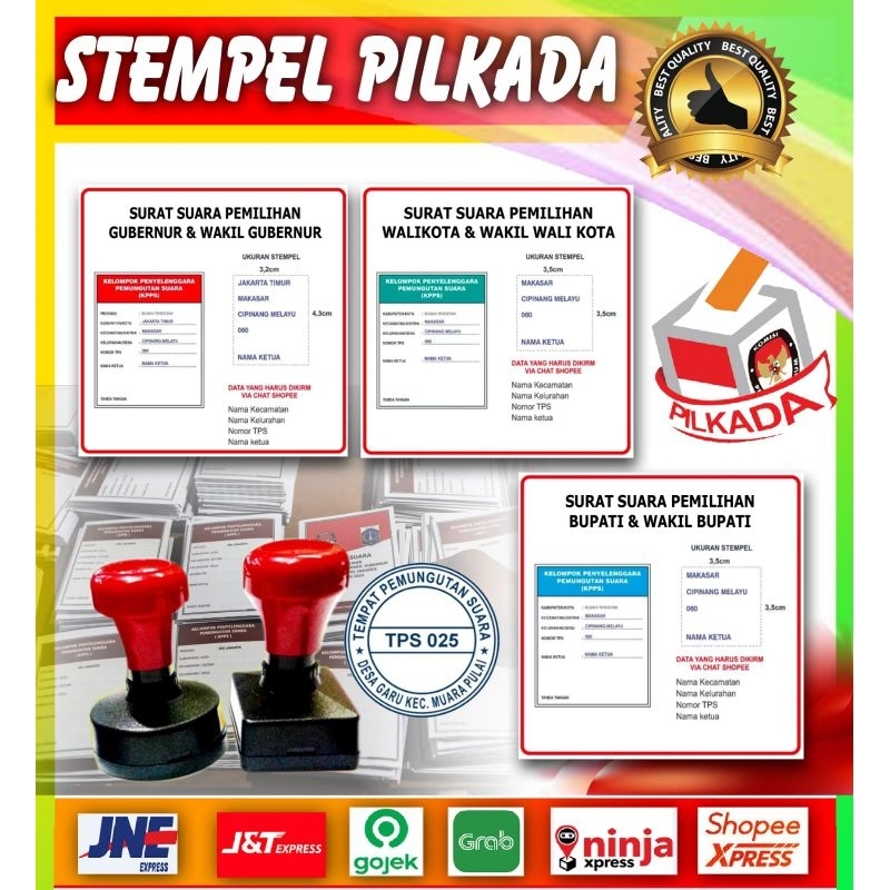 

Stempel Pilkada 2024, Stempel KPPS, Stempel Tanda Tangan, Stempel Pemilu