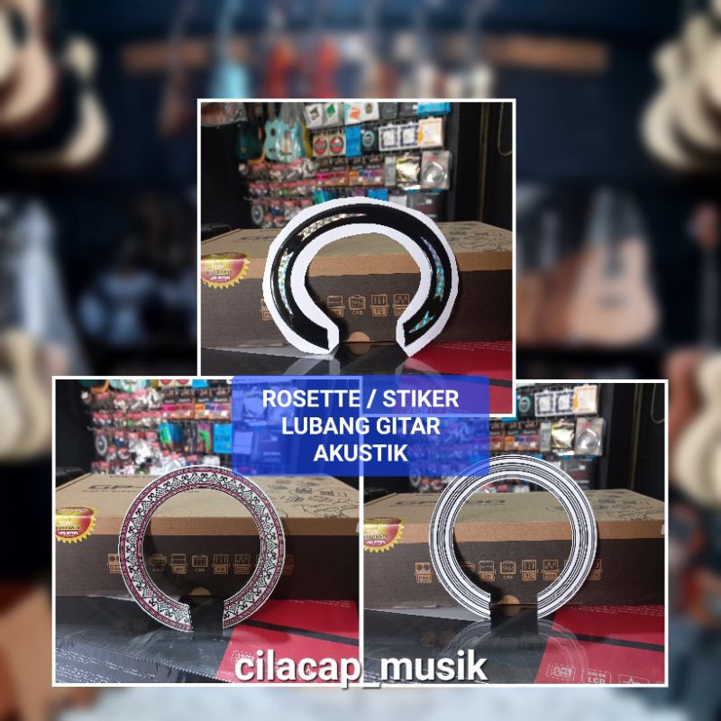 ROSETTE GITAR STIKER LUBANG GITAR AKUSTIK GITAR APX GITAR CLASSIC