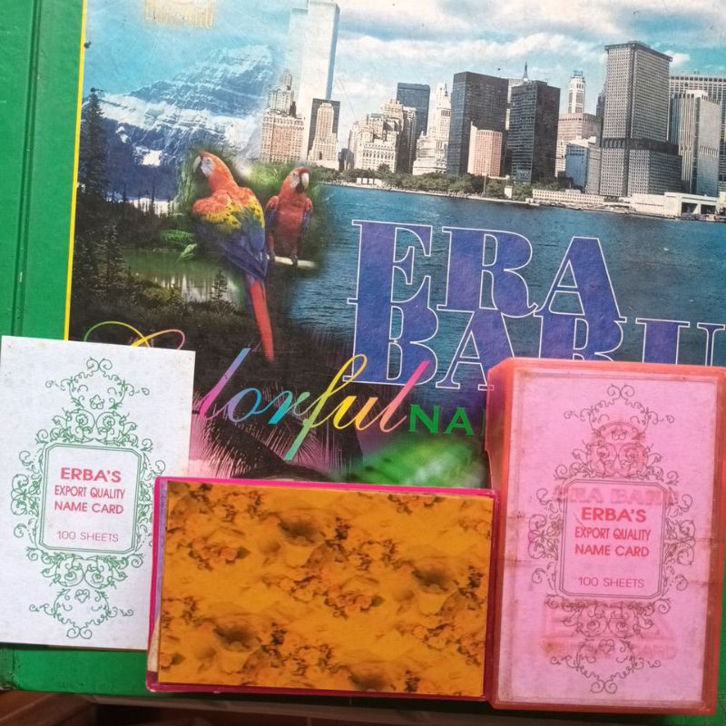 

ERBA PROMO KARTU NAMA ERA BARU | PRODUK DIJAMIN ORIGINAL | HARGA TERMURAH | KARTU NAMA ISI 100 | KARTU NAMA POLOS | KARTU NAMA BERGAMBAR