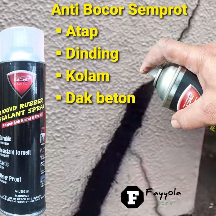 PALINGDIMINATI PENAMBAL BOCOR ATAP SEMPROT  ANTI BOCOR ATAP BETON DINDING PIPA  SEALANT 5ML