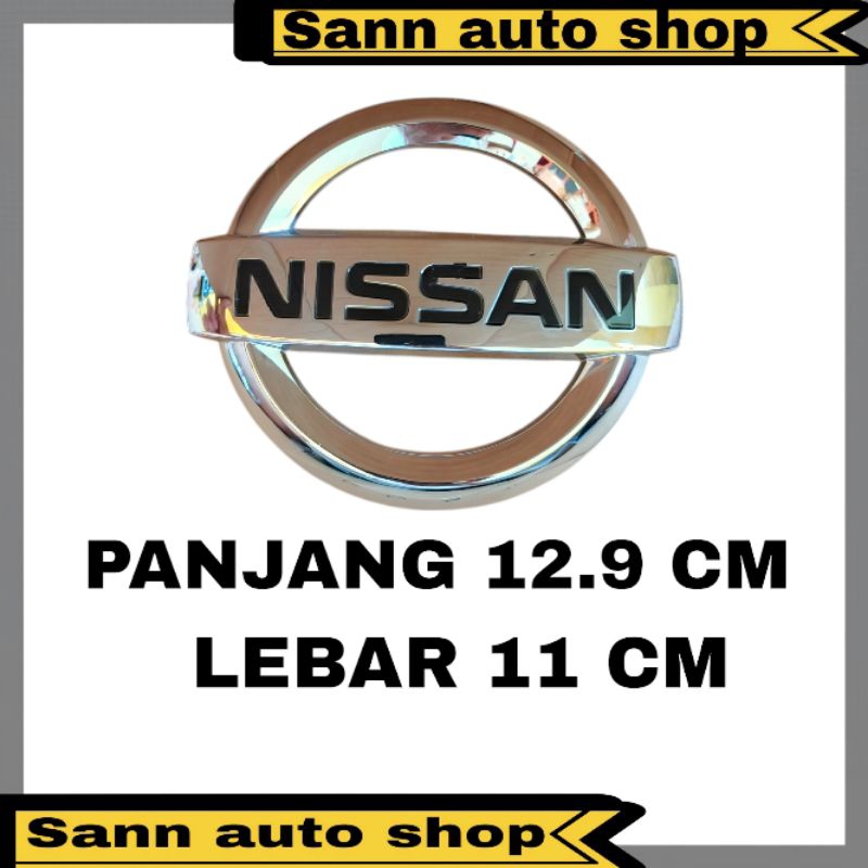 Logo Grill Depan NISSAN Original/ Logo Depan Nissan/ Emblem Nissan // Logo Emblem Lambang