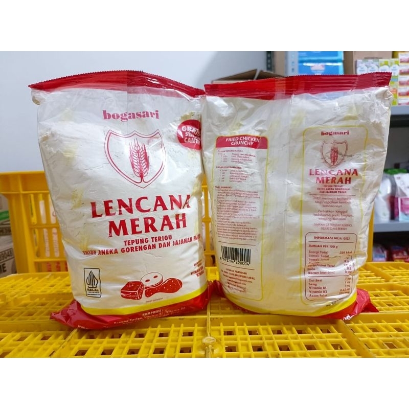 

tepung terigu lencana merah 1kg