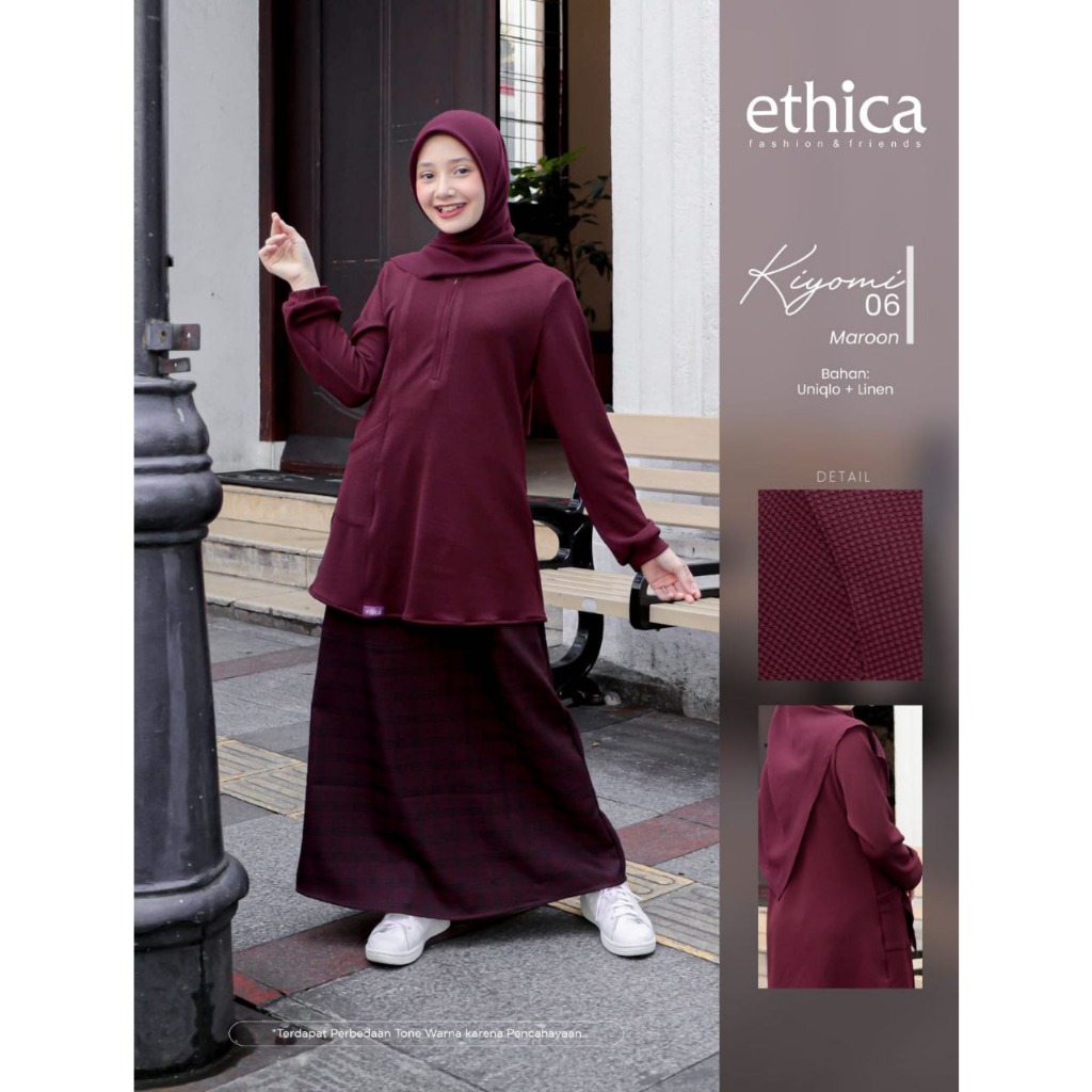 BAJU SETELAN REMAJA - ONE SET KEKINIAN - OUTFIT REMAJA - ATASAN DAN ROK - BY ETHICA