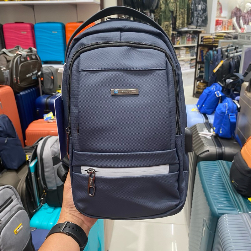 Travel Time Chest Bag 362CT-26 Tas Selempang Bahu Pria Bahan Kulit Sintetis