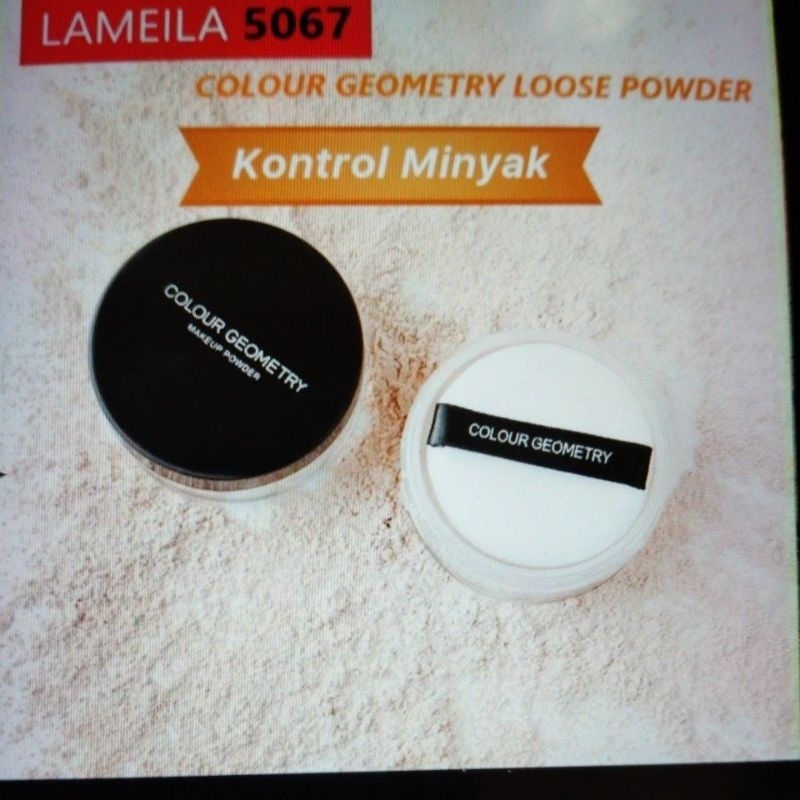 LAMEI/SVMY Bedak tabur make up powder pengontrol minyak.. wajah jadi halus loose powder L45
