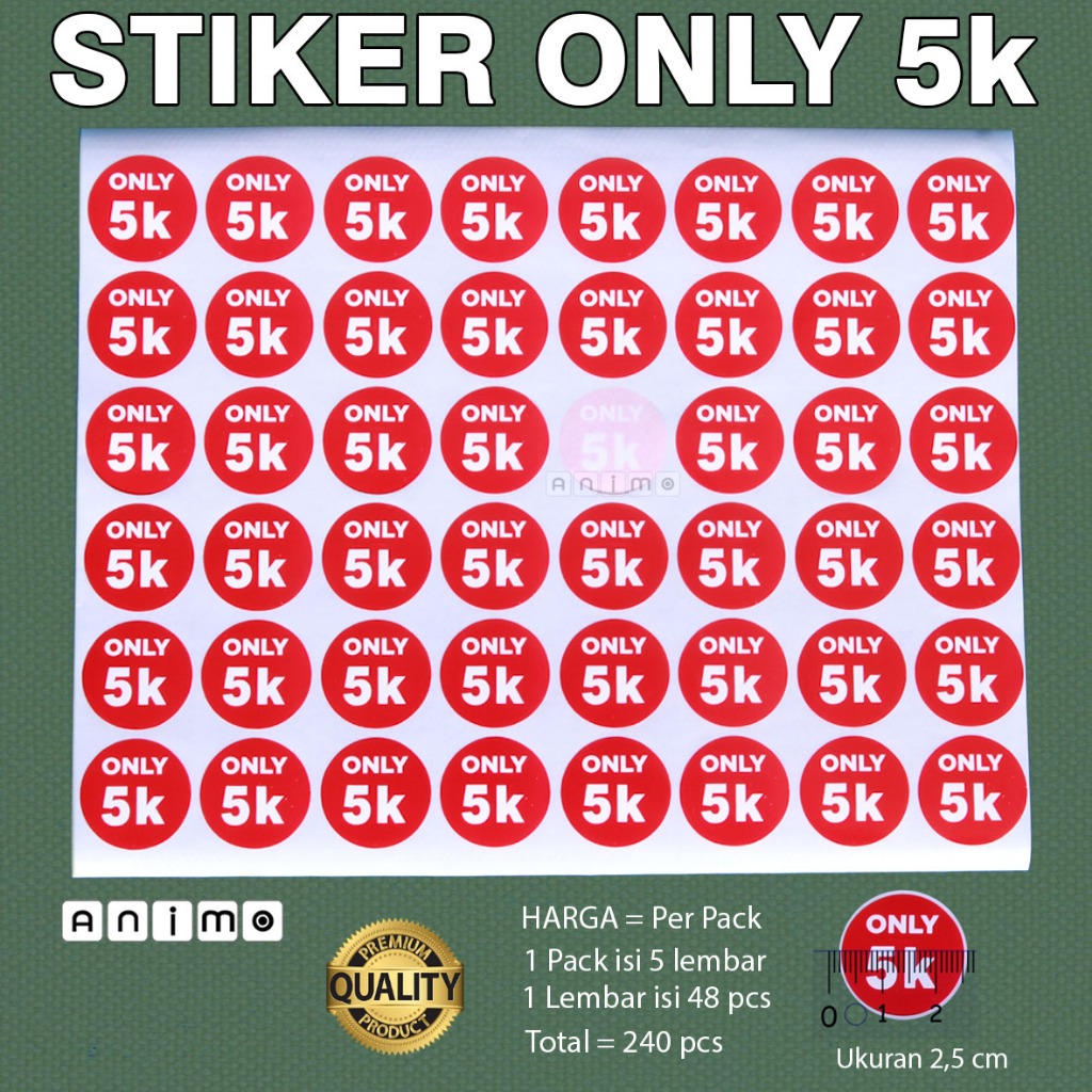 

STIKER ONLY 5k 10k 15k 20k 25k 30k 50k 100k