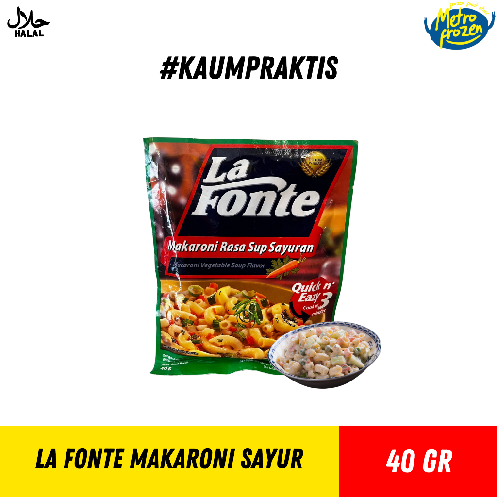 

La Fonte Makaroni Sayur