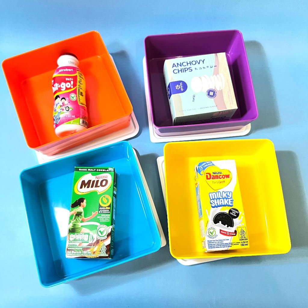 kubox lunch box plastik /Kotak Makan Tahan Panas Dan Anti Tumpah tempat makan