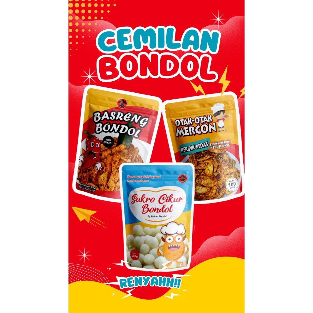 

Basreng & otak-otak Bondol