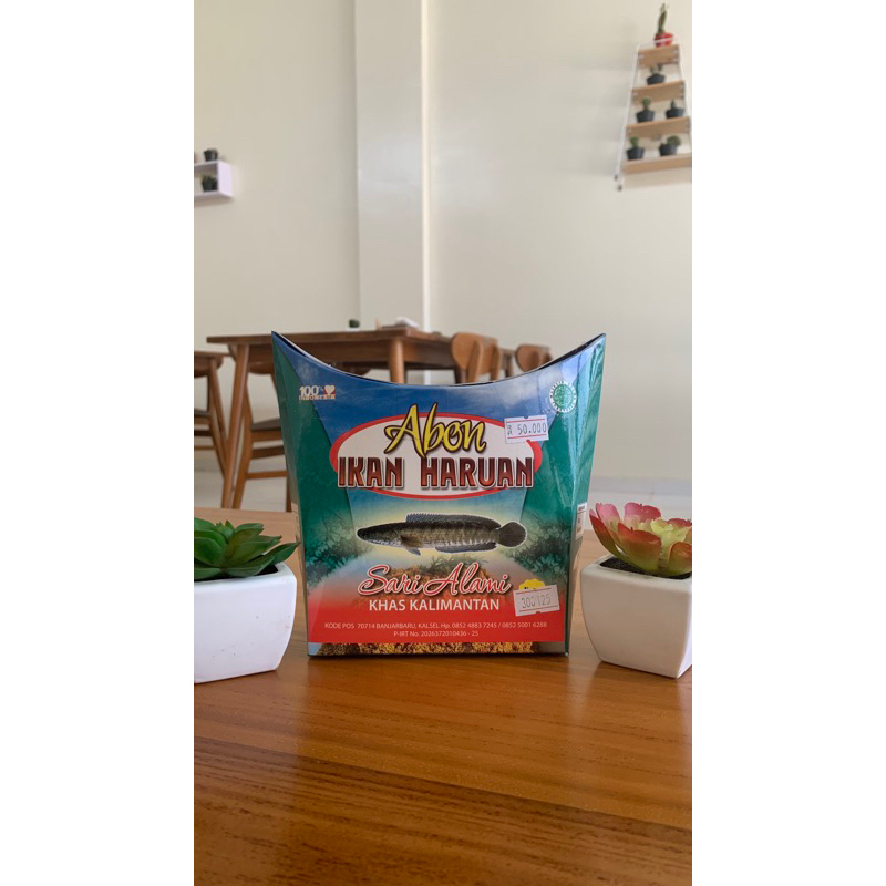 

Abon Ikan Haruan Sari Alami Box