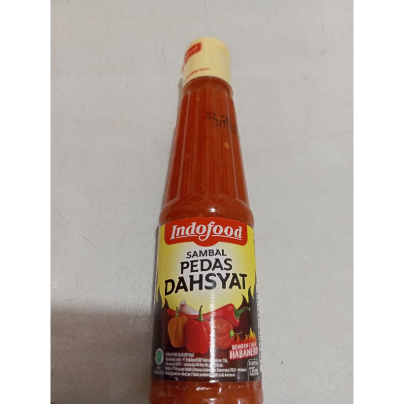 

Indofood sambal dahsyat 135ml