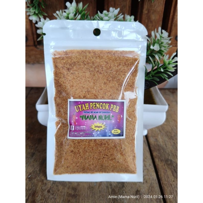

Uyah PBB Kemasan Klip (60gram), Minimal Pembelian Rp. 35.000,- Baru kami proses.