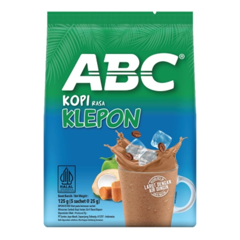 

ABC Kopi Rasa Klepon Bag 5 x 25 g