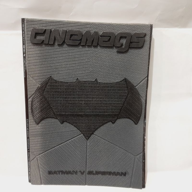 Majalah Cinemags Special Edition Batman V Superman: Dawn Of Justice Bonus Poster