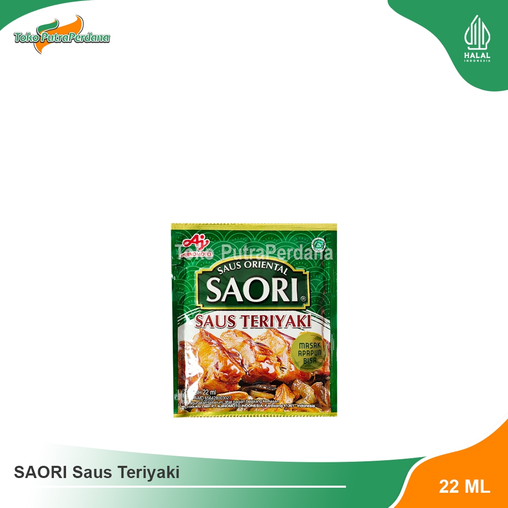 

SAORI Saus Teriyaki 22ml (Sachet)