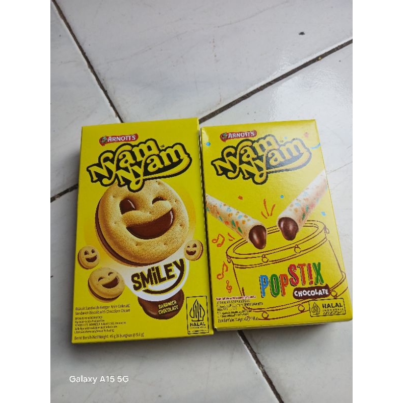 

Nyam nyam smile dan nyam nyam popstik