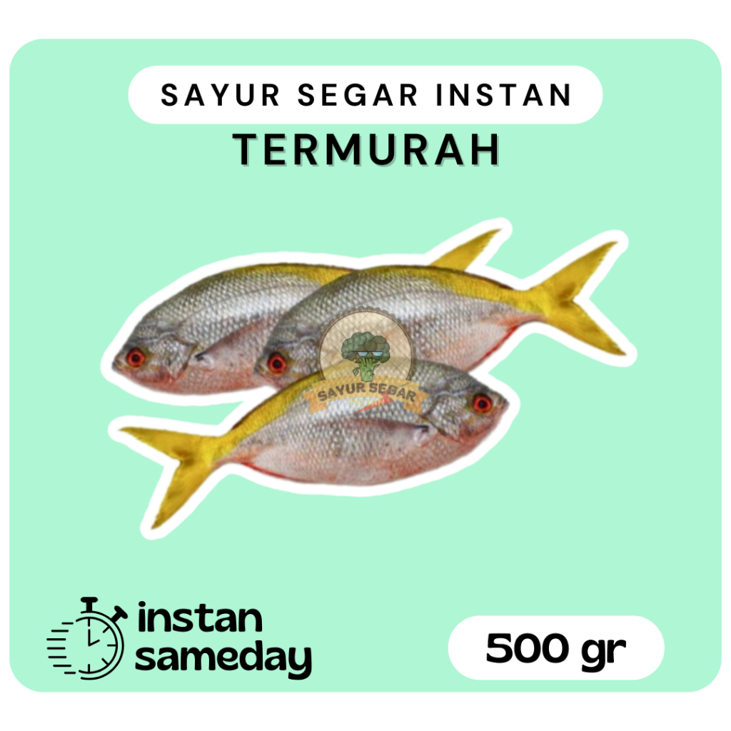 

Ikan Ekor Kuning 500gram - Sayursegarinstan