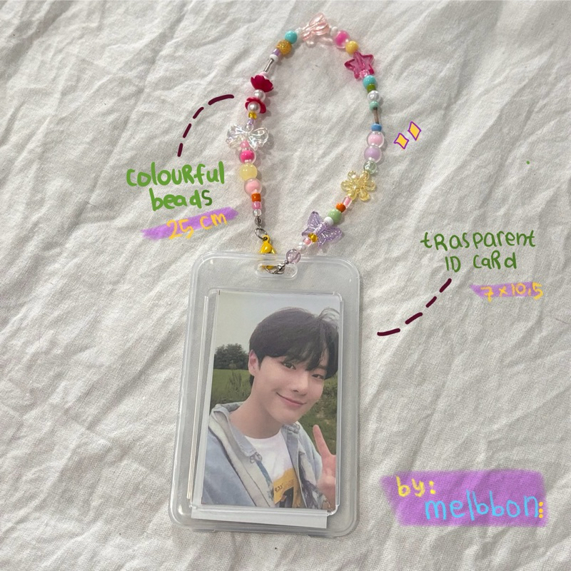 

MELBBON Lanyard Gantungan name tag bagcharm photocard